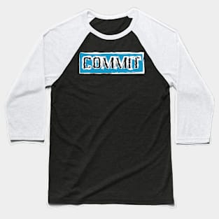 Commit Baseball T-Shirt